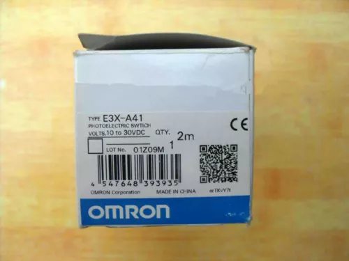 1PC New Omron Photoelectric Switch Sensor E3X-A41