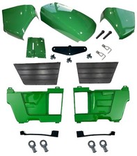 Hood/Fuel Door Kit/Panels LH RH/Grills/Catch/Cowl fits John Deere 4200 4300 4400
