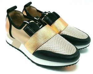 steve madden antics sneakers gold