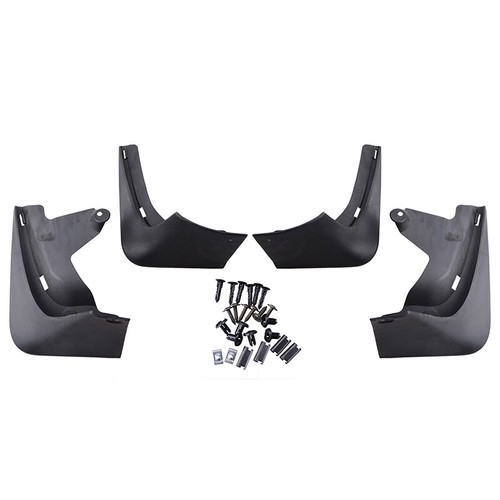 Mud flaps Mudguards Fenders Splash Guards Black Fits for Tesla Model 3 2012-24 - Picture 5 of 7