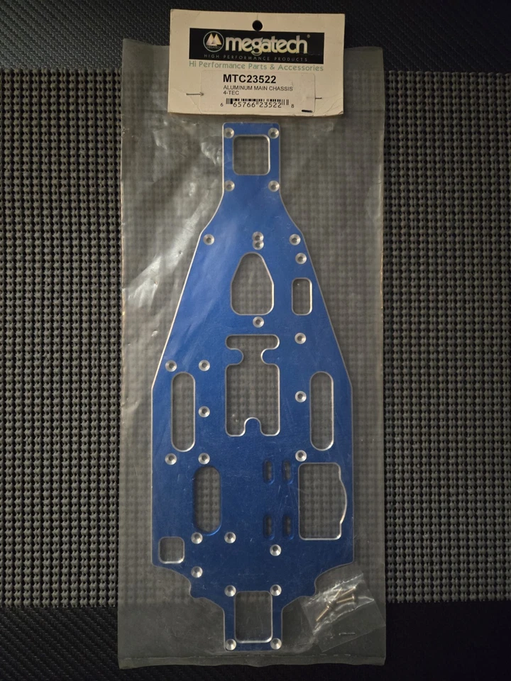 Megatech Aluminum Main Chassis For Traxxas Nitro 4Tec 3.3 Pro .15 2.5 2.5R TRX - Image 2 of 4