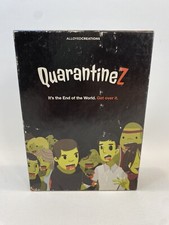 Quarantine Z Zombie Card Game: Alloyed Creations Kickstarter: Complete EUC