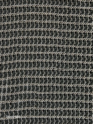 APT. 9 Women's Knit Top Large Sweater Dress Open Weave Black White Short Sleeve - Picture 4 of 9