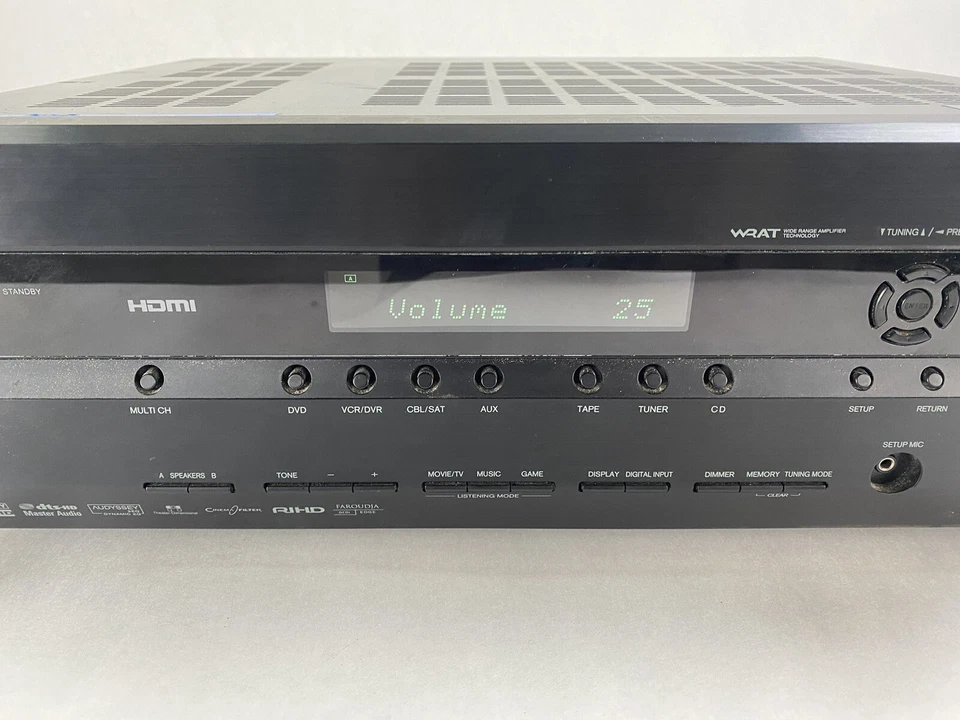 Onkyo Receiver HT-R667 For Parts or Repair - Image 3 of 4