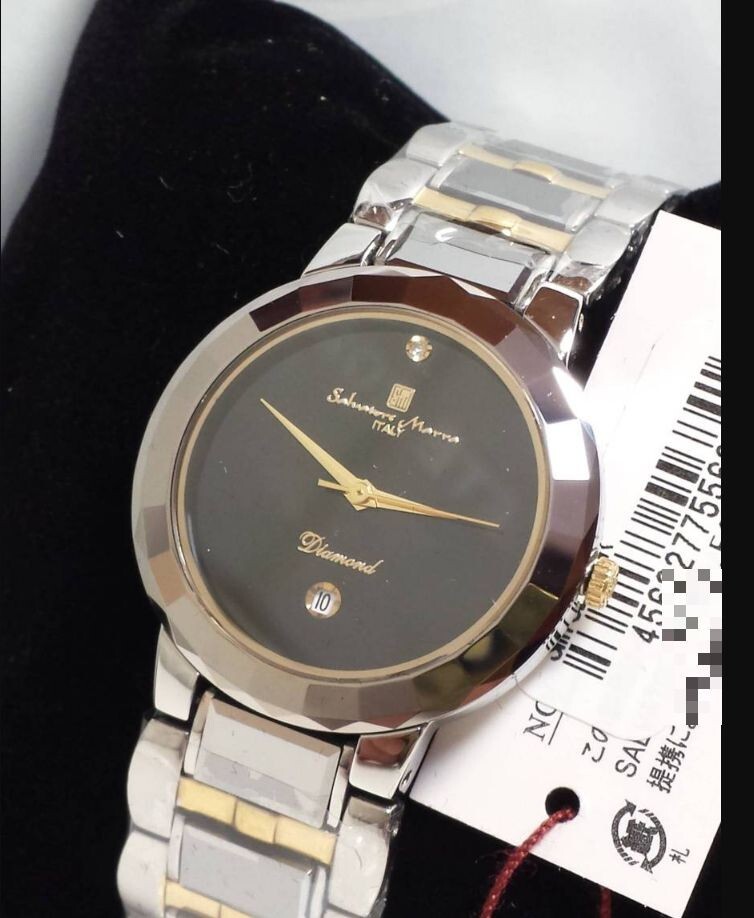Wristwatch Salvatore Marra Italy SM7025 Sapphire Glass K18 Solid 