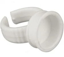 100 Pc Permanent Makeup Disposable Finger Ring Ink Holders/Cups Tattoo - A0085