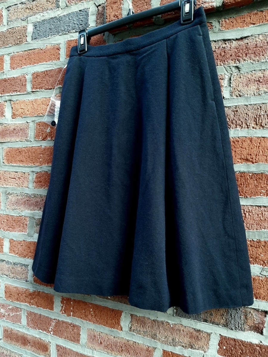 スカート Ines de la fressange Skirts NEW UNIQLO Ines de La Fressange WOOL Pleated Navy Short