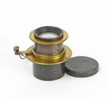 Vintage Brass Lens Without Name F/8 f/8,0 1:8.0