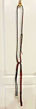 HUNTER/JUMPER RAISED ADJUSTABLE LEATHER RUNNING MARTINGALE HORSE SIZE