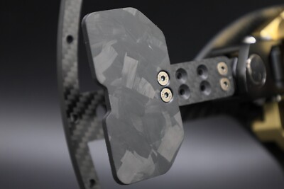 Forged Carbon Schaltwippen im BMW M4 GT3 Stil   Mod für Fanatec, Moza und mehr