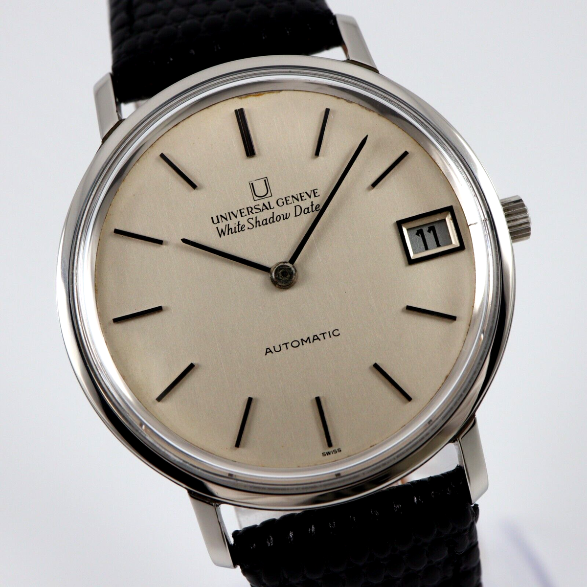 UNIVERSAL GENEVE WHITE SHADOW DATE 867101 Cal. 2-67 UNIVERSAL GENEVE WHITE SHADOW DATE 867101 Cal. 2-67