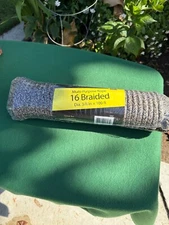 Multi Purpose RopeDiamond Braid Polypropylene Utility Rope Brown New 100Ft