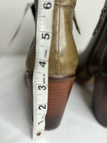 Kelsi Dagger Women’s Leather Ankle Boots Olive Green size 7 - Picture 5 of 11