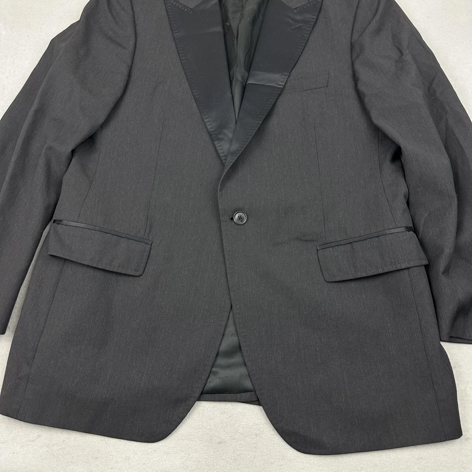 Chaqueta Dolce & Gabbana Para Hombre 54 IT 44R Negro Lana Esmoquin Pico Solapa Hecha en Italia Foto 3 de 4