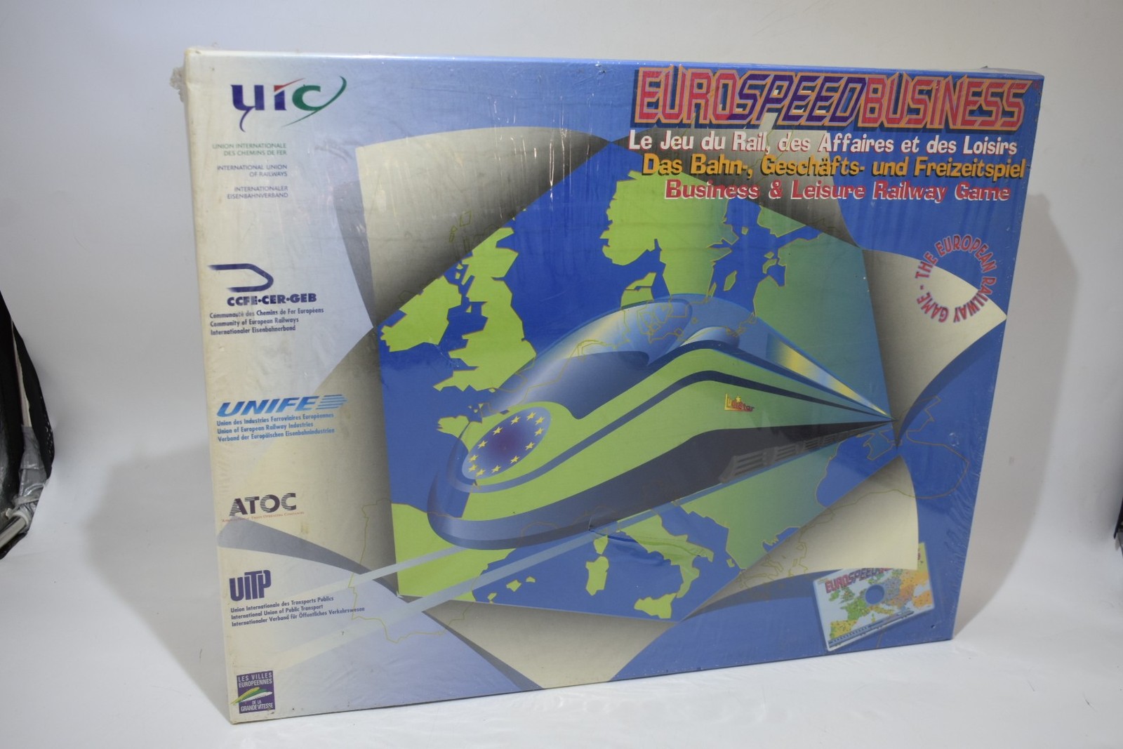 Euro Speed Business jeu de société stratégie rail affaires et loisirs plateau adulte enfant