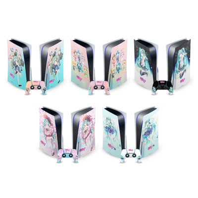 OFFIZIELLE HATSUNE MIKU GRAFIKEN VINYL SKIN FOR PS5 DISC CONSOLE & DUALSENSE