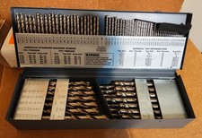 Hertel 115 pc Bright Finish Jobber Drill Bit Set 1/16" - 1/2" 1-60 A-Z 118 Deg