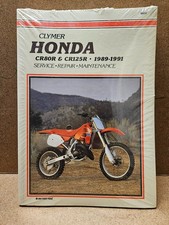 Clymer Honda CR80R & CR125R 1989 - 1991 Service Repair Manual