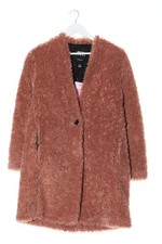 ZARA Pelliccia Donna Cappotto Taglia IT 38 ruggine stile casual