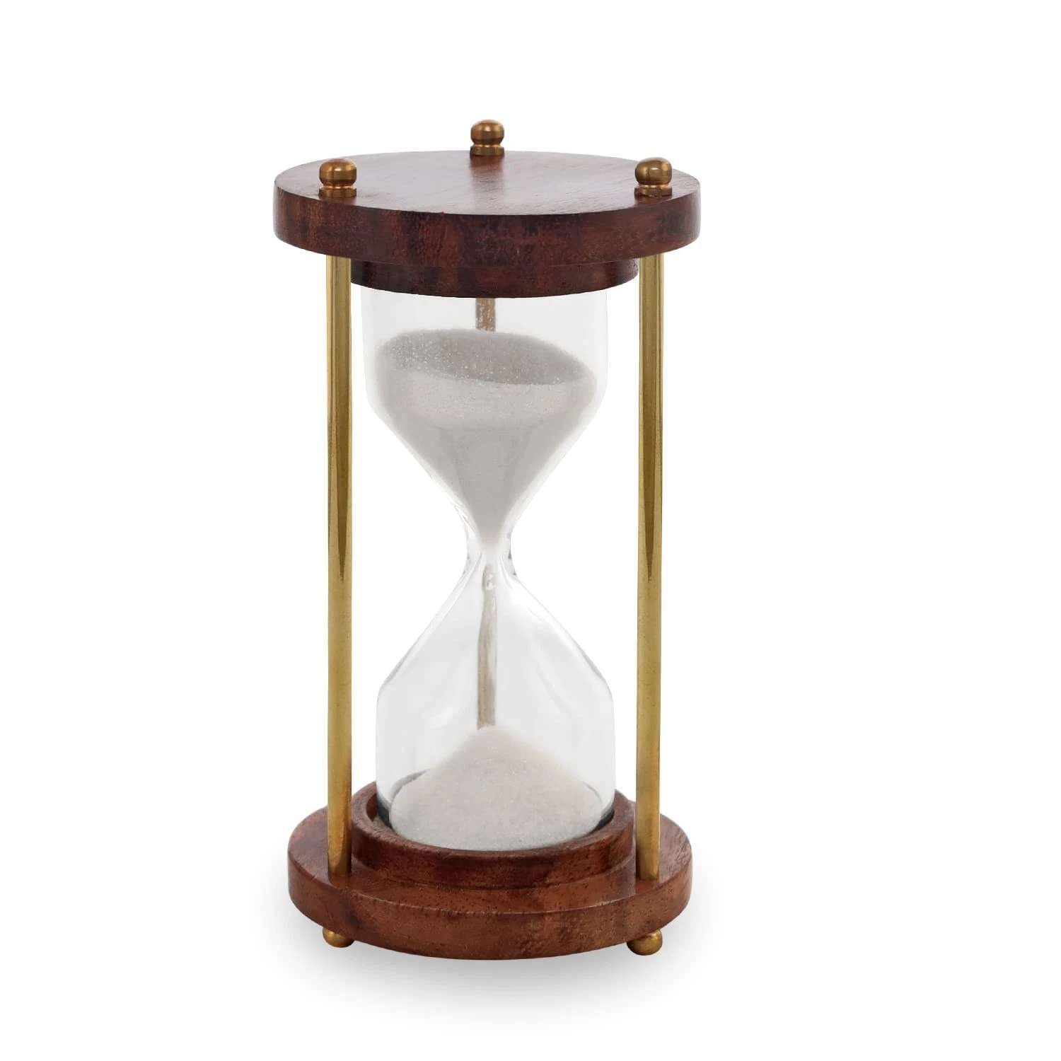 Wooden Sand Timer 1 Minute Hourglass | Timer with Color White Sand | 5x5x10cm |
Opens in a new windo