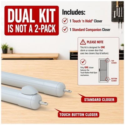 Easy Release Door Closer - Smooth Closing Technology