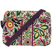 Custodia VERA BRADLEY Viva La Vera per TABLET/iPad trapuntata con tracolla viola
