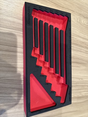 #ad #ad Snap on Foam FMWRS24B for 1 4” 1 1 8” SAE Double End Flare Nut Wrench Set $149.99