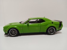 1:18 Challenger "Scat Pack" 392 Hemi Widebody in Green Go, Made by SOLIDO, Loose