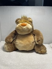Vintage Applause Egbert The Potbelly Bear Stuffed Animal Plush