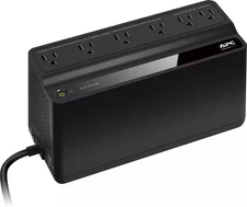 APC - Back-UPS Connect 450VA, 120V, 6 NEMA outlets (2 surge) - Black