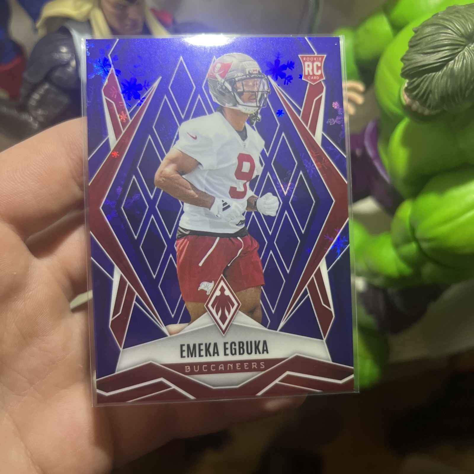 2025 Phoenix #225 Emeka Egbuka Purple Winter /249 Tampa Bay Buccaneers RC