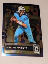 2025 Panini Donruss Optic Retro Marcus Mariota #21 Tennessee Titans