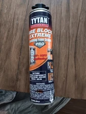 TYTAN PROFESSIONAL FIRE BLOCK EXTREME INSULATING FOAM SEALANT PRO ~ 24 oz