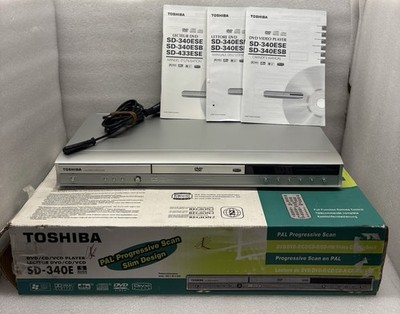 TOSHIBA SD-340E  Mp3 CD DVD-Player für TV & Audio HiFi Baustein Anlage High End 