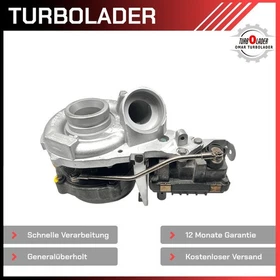 Turbolader Mercedes W204 W211 C E 200 220 CDI 100kW 125 OM646 752990 A6460901080