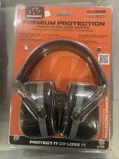 Walker's Passive Folding Hearing Protection Ear Muffs GWP-EXFM5 32 dB