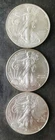 2013, 2014, and 2015 $1 American Silver Eagle Dollars