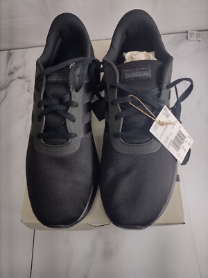 Men's adidas Originals Lite Racer CLN 2.0 Trainers Triple Black EG3284  Size 11