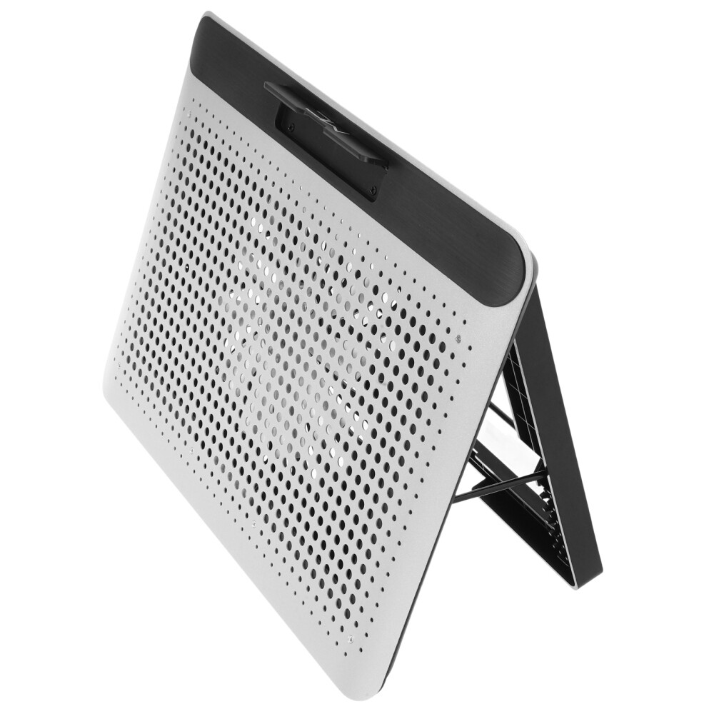 Notebook Cooler Quiet Thin Mute Computer Fan Cooler Aluminum Alloy Plate-image