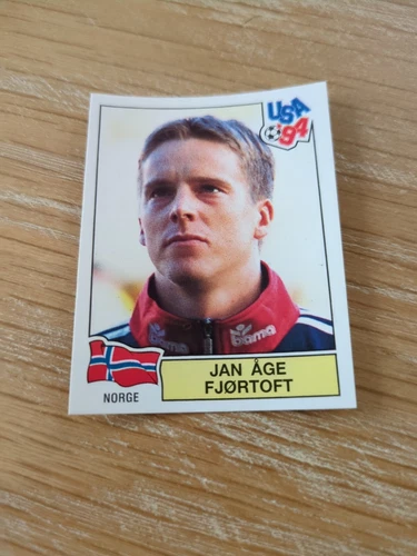 USA N. 336 Jan Age Fjortoft USA 94 PANINI UK Edition Green Back