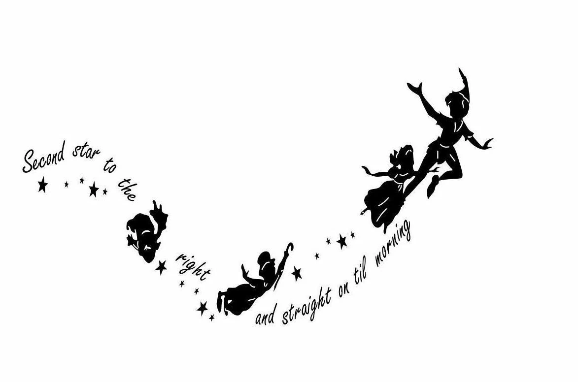 Second Star To The Right And Straight On Till Morning Peter Pan