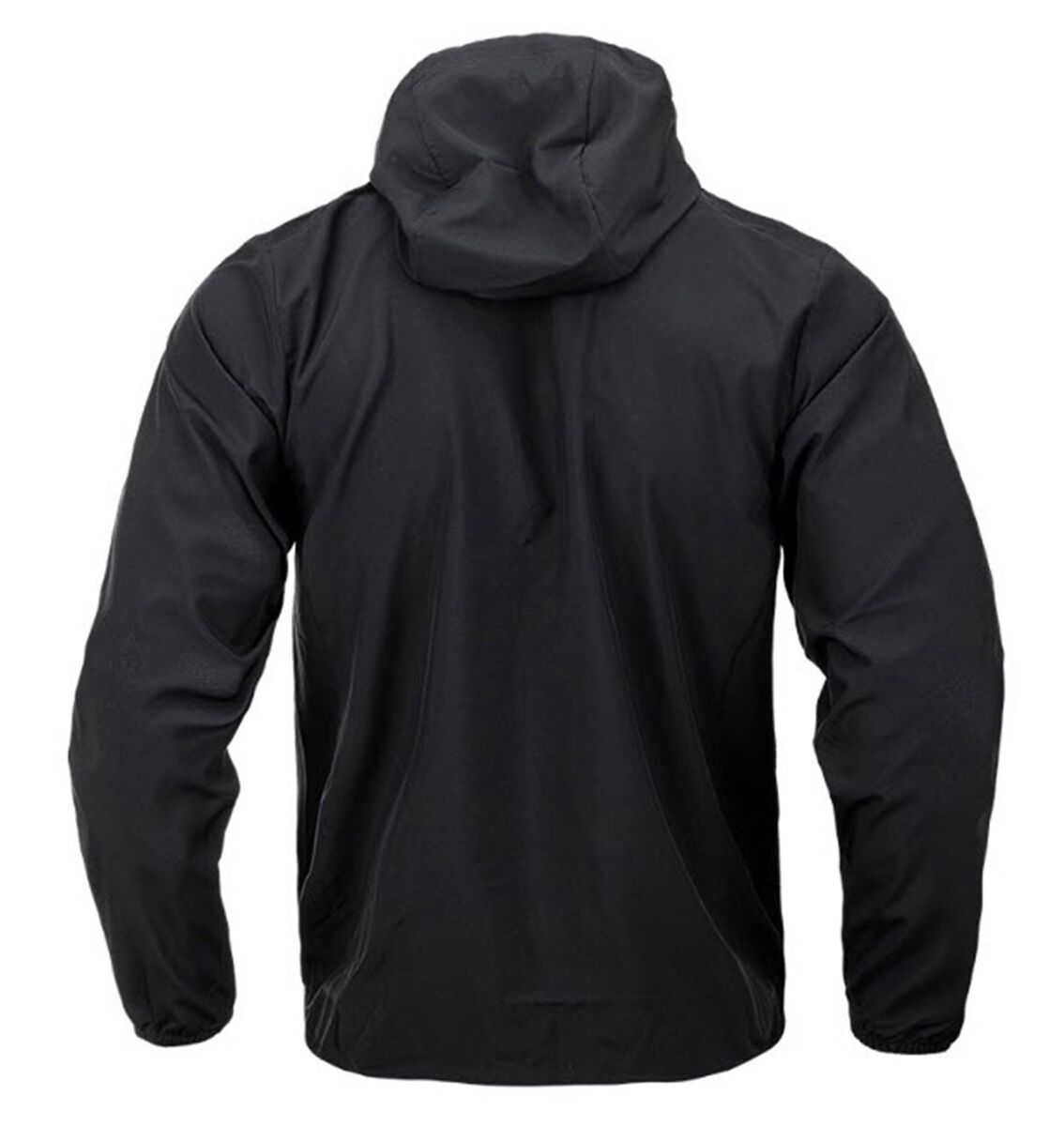 NIKE Men Dri-Fit Foam Woven Hoody Jacket Run Black Shirts NIKE Men Dri-Fit Foam Woven Hoody Jacket Run Black Shirts