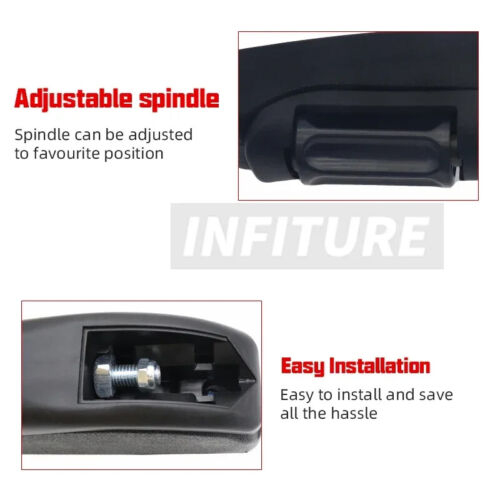 For Rv Van Motorhome Boat Universal Adjustable Car Seat Armrest Arm Rest Support - Imagen 3 de 21