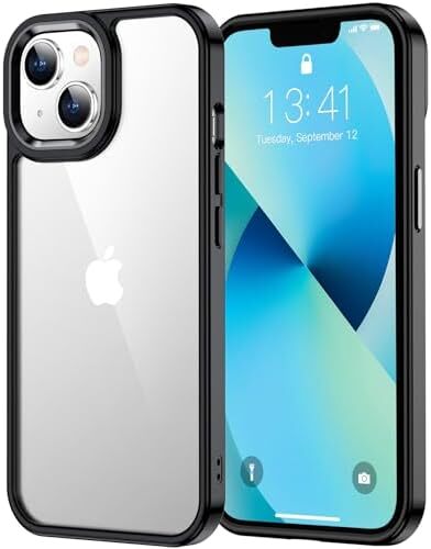 Deigned for iPhone 13 Case/iPhone 14 Case,[Not Yellowing] [Military Grade Protec