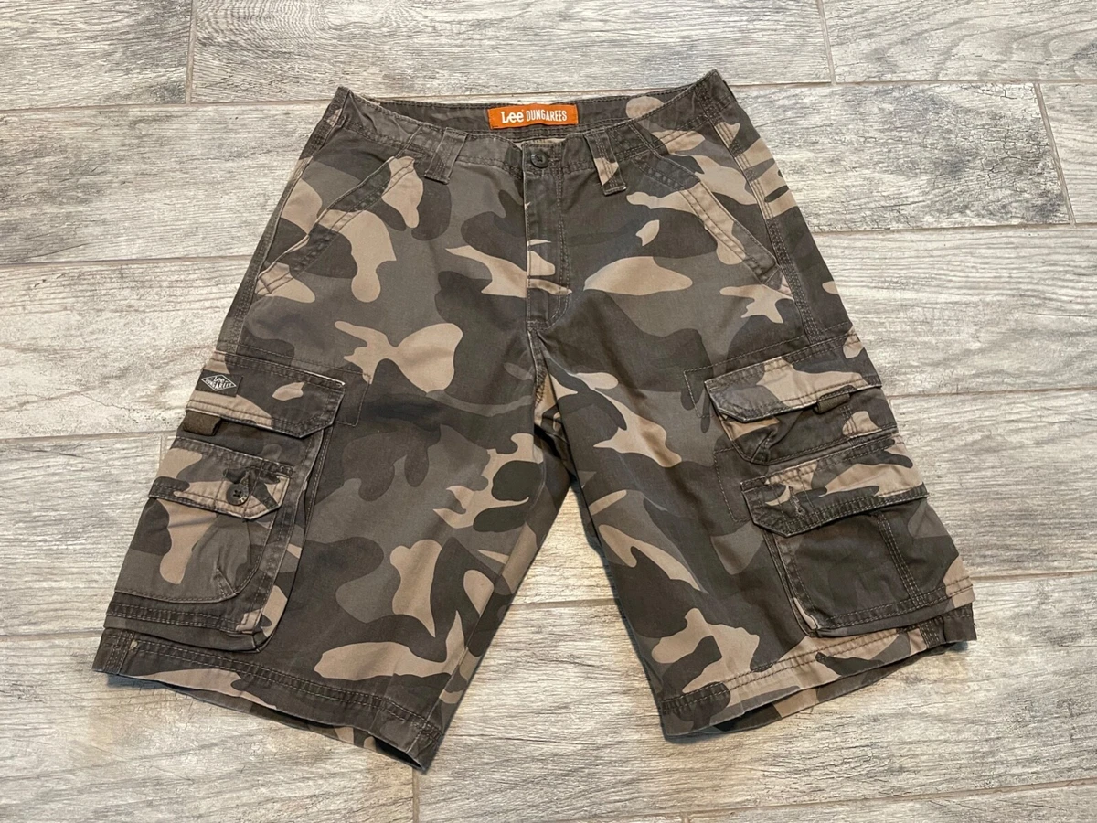 Lee dungarees 2024 camo cargo shorts