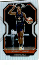 2021 Panini Prizm WNBA Prizms Silver #27 Jasmine Thomas    Connecticut Sun