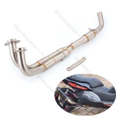 For BMW C650GT C600 Sport 2012-2015 Exhaust System 51mm Header Pipe Slip On Pipe
