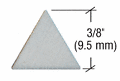 CRL NW5P 3/8" No Wax Stacked Triangle Points - pack of 2700 - Picture 2 of 3