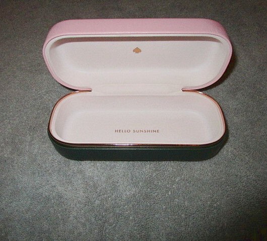 Kate Spade Hard Clamshell Sunglasses Case Sunshine Optical 