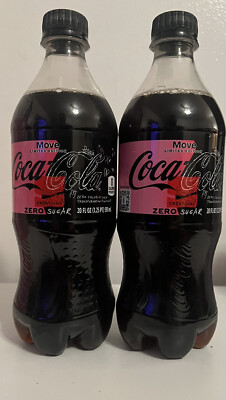 2023 Coke Creations MOVE ZERO sugar - Rosalia flav 1x20oz bottles. 2 Bottles!